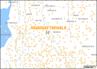 map of Nawān Daftarīwāla