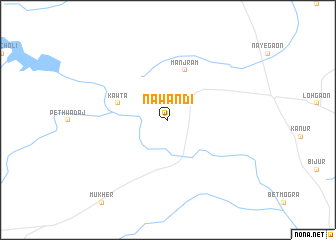 map of Nāwandi