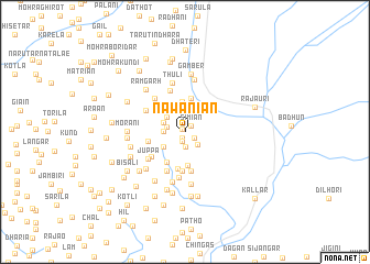 map of Nawaniān