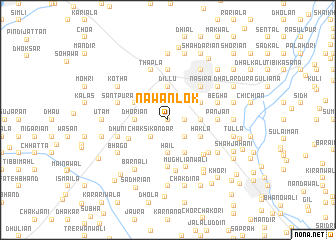 map of Nawānlok