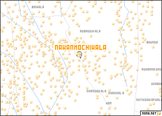 map of Nawān Mochiwāla