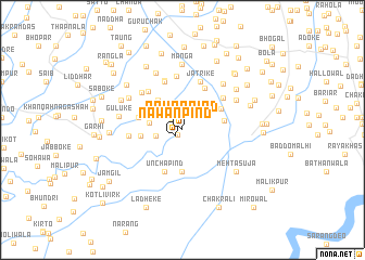 map of Nawān Pind