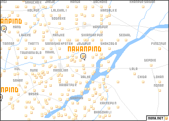 map of Nawān Pind