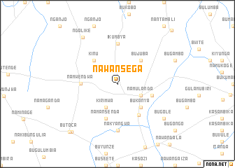 map of Nawansega