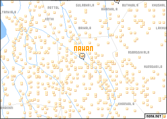 map of Nawān
