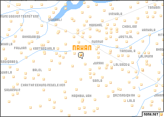 map of Nawān