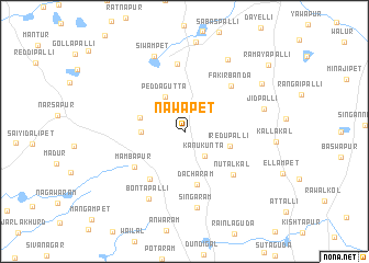 map of Nawāpet