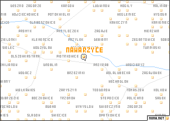 map of Nawarzyce