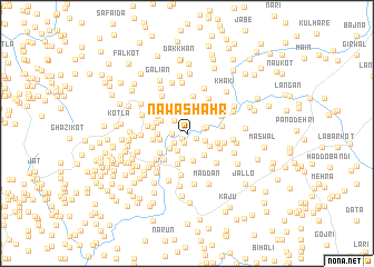 map of Nawa Shahr