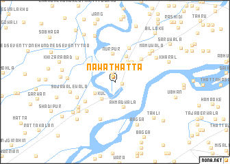 map of Nawa Thatta