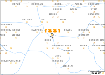 map of Nā-wawn