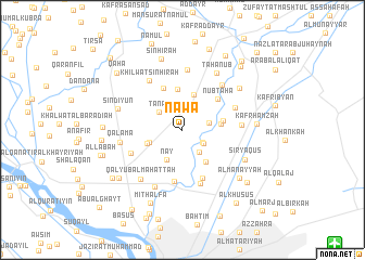 map of Nawá