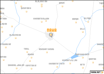 map of Nawá