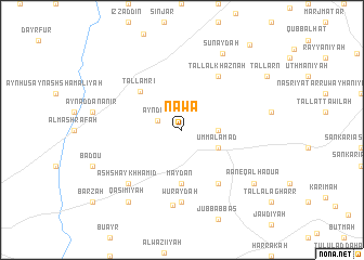 map of Nawá