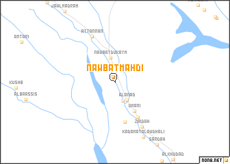map of Nawbat Mahdī