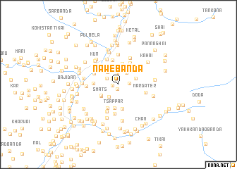 map of Nawe Bānda