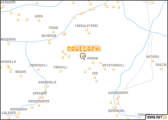 map of Nawe Garhi