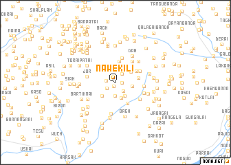 map of Nawe Kili