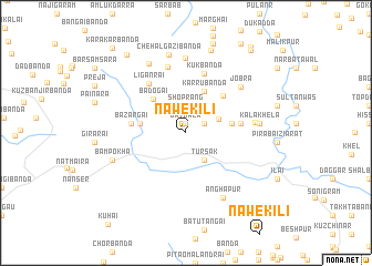 map of Nawe Kili