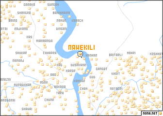 map of Nawe Kili