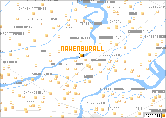 map of Nawen Burall