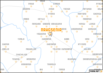 map of Nawgsenia