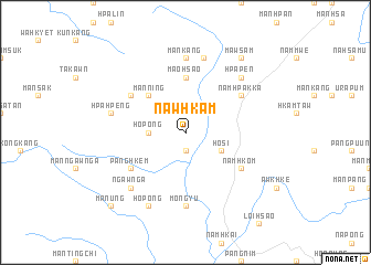 map of Nawhkam