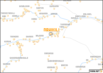 map of Nawi Kili