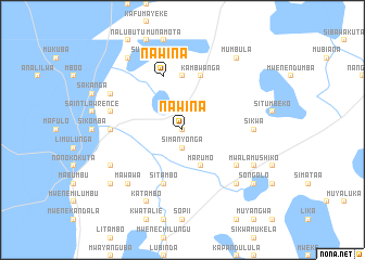 map of Nawina