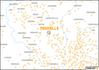 map of Naw Kalle