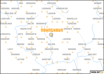 map of Nawnghawn