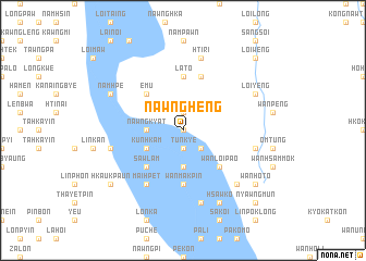 map of Nawngheng