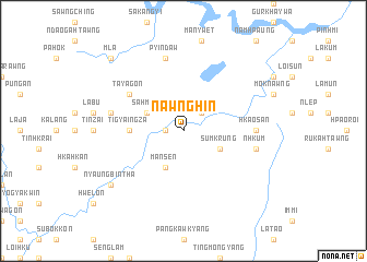 map of Nawnghin