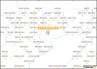 map of Nawng-hkam
