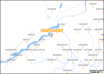 map of Nawnghkam