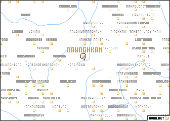 map of Nawnghkam