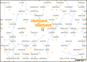 map of Nawnghka