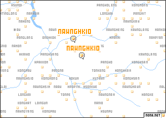 map of Nawnghkio