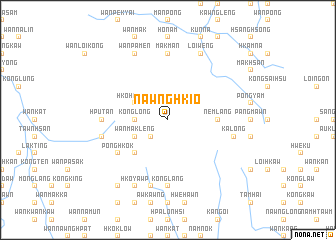 map of Nawnghkio