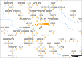 map of Nawnghkio