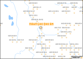 map of Nawng Hko Hkam