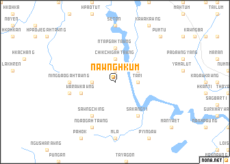 map of Nawnghkum