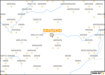 map of Nawnghoi