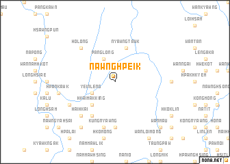 map of Nawng Hpeik