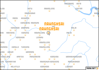 map of Nawnghsai