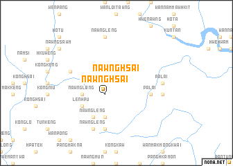 map of Nawnghsai