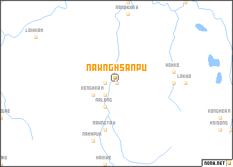 map of Nawng Hsan Pu