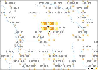 map of Nawng Hwi