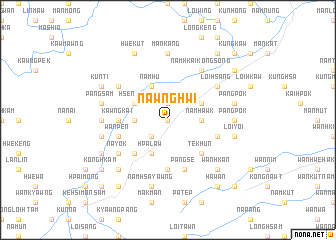 map of Nawnghwi