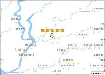 map of Nawngjai Ga